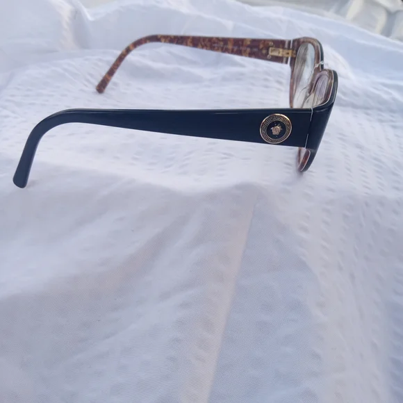 Versace Black Cat-Eye Glasses - Picture 7 of 16